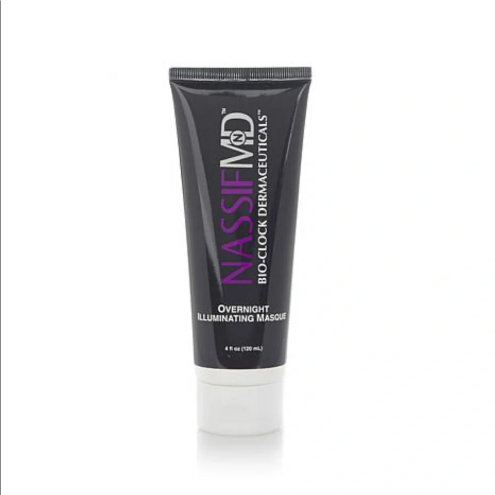 NassifMD Overnight Illuminating Masque 4 Oz, New Sealed - Picture 1 of 7